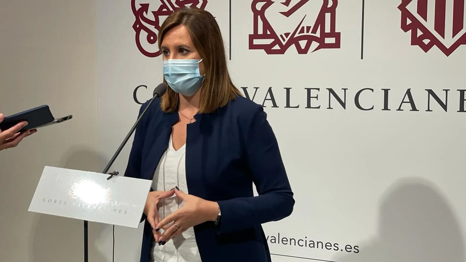 La portavoz del PP, María josé Catalá