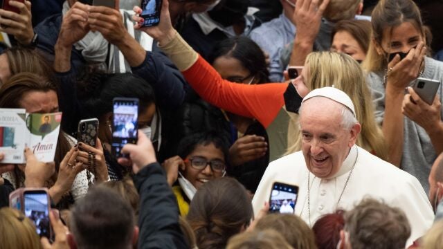El Papa Francisco durante una Audiencia General