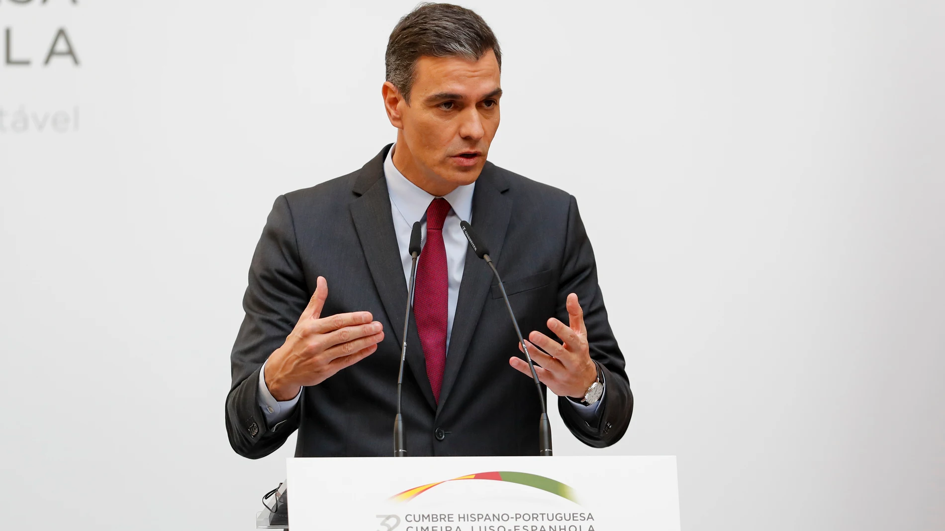 El presidente del gobierno de España Pedro Sánche