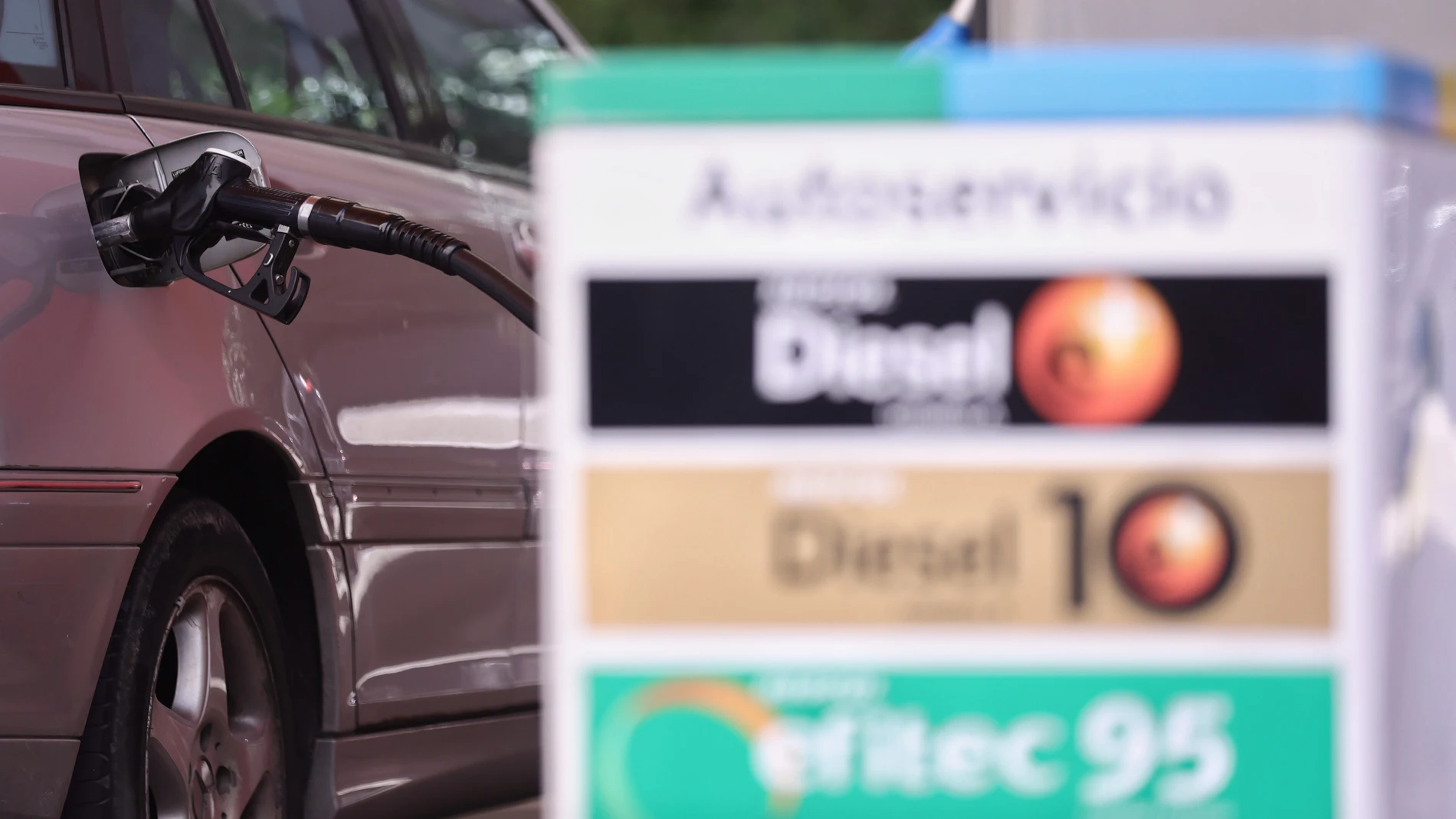 Una gasolinera de Castilla y León