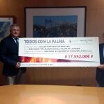 Boluda Corporación Marítima se suma a la campaña "Todos con La Palma" con una aportación de 17.552 euros