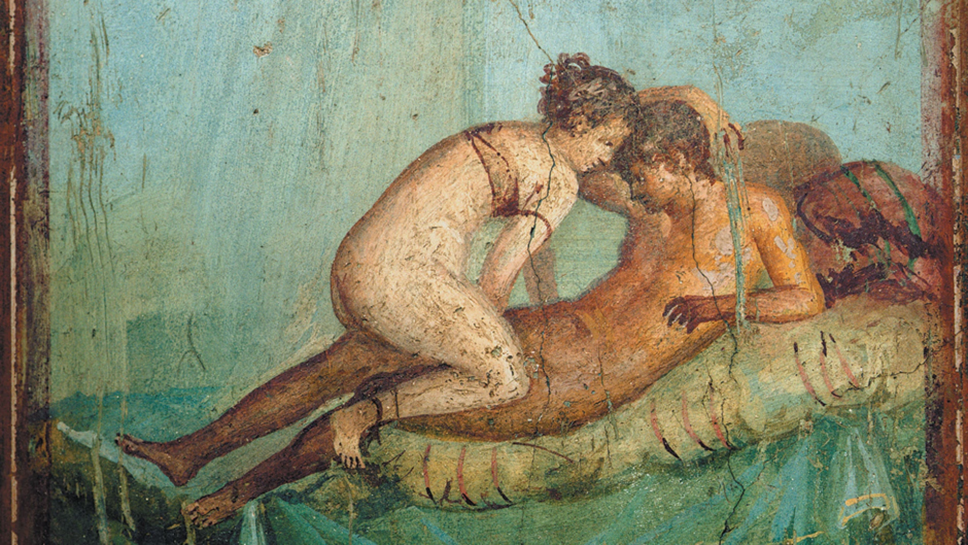 Pintura erótica romana de la Casa del Centenario, Pompeya