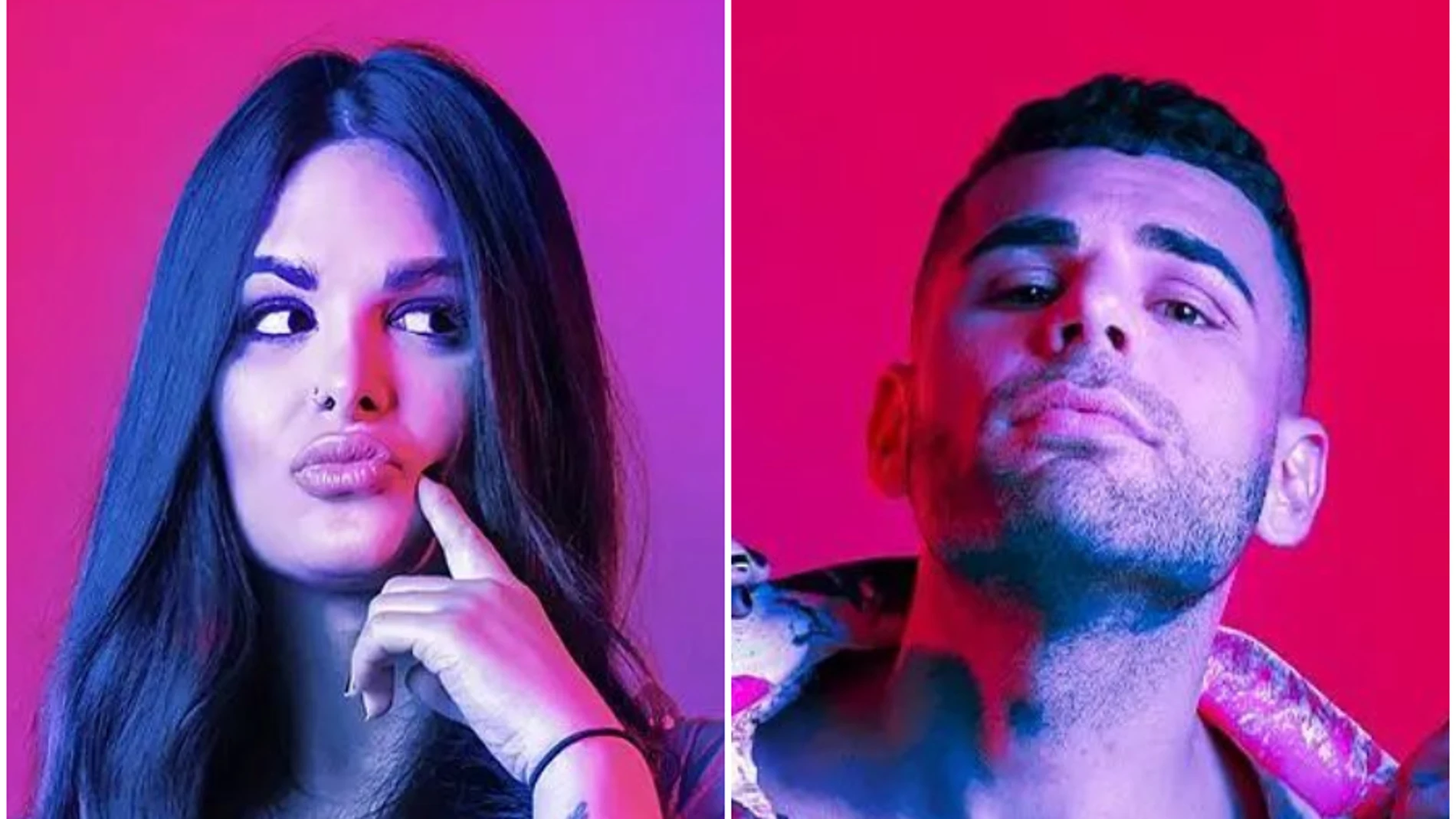Nicole e Iván, concursantes de 'Insiders'