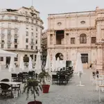 Vista de la Plaza de San Francisco, donde se ubica Miss Hem, en el corazón de Sevilla