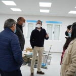 El presidente de la Diputación de Segovia, Miguel Ángel de Vicente, visita varios pueblos de la Campiña