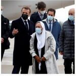 El presidente Macron recibe a la secuestrada