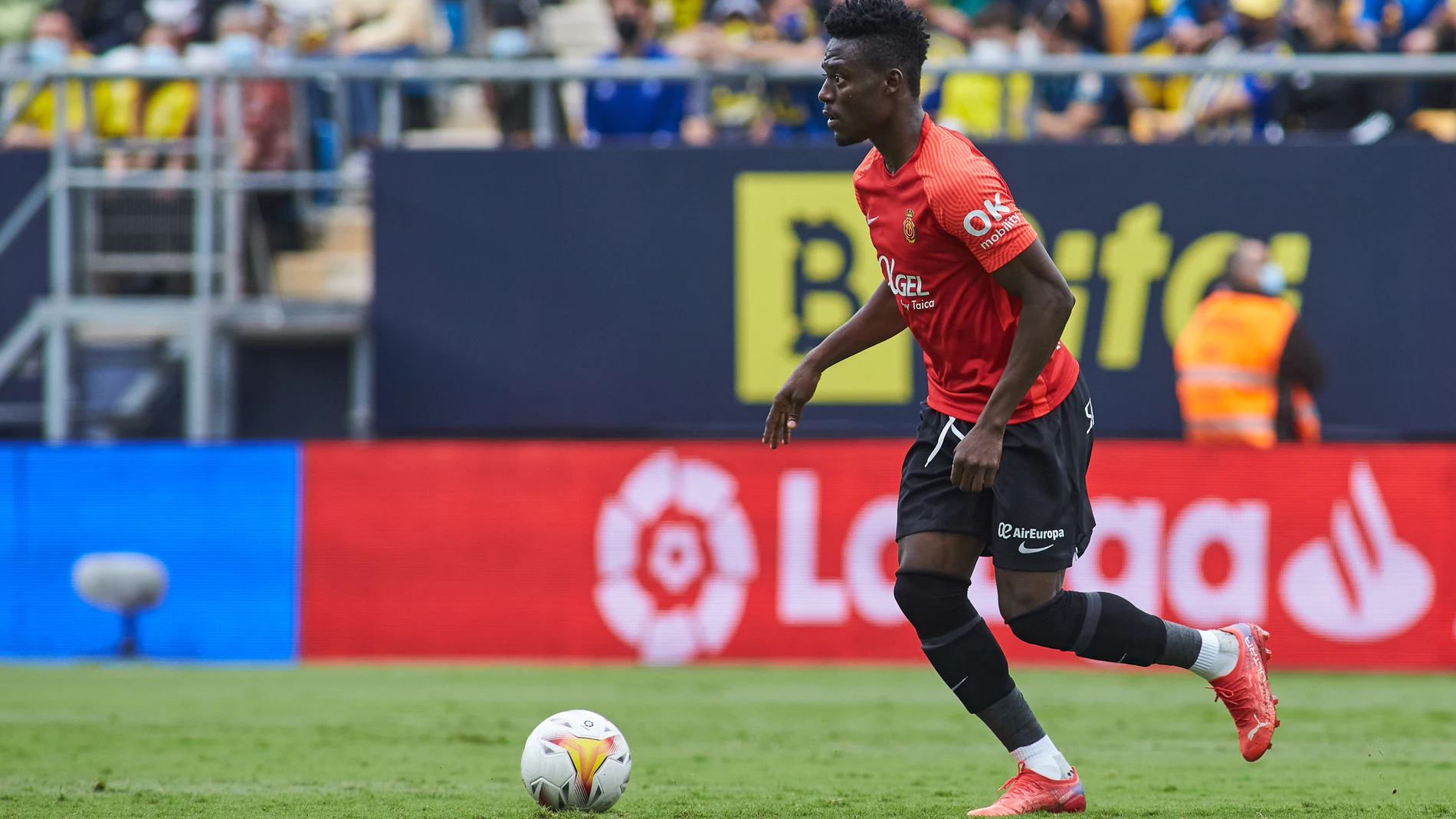 Iddrisu Baba con el Real Mallorca.