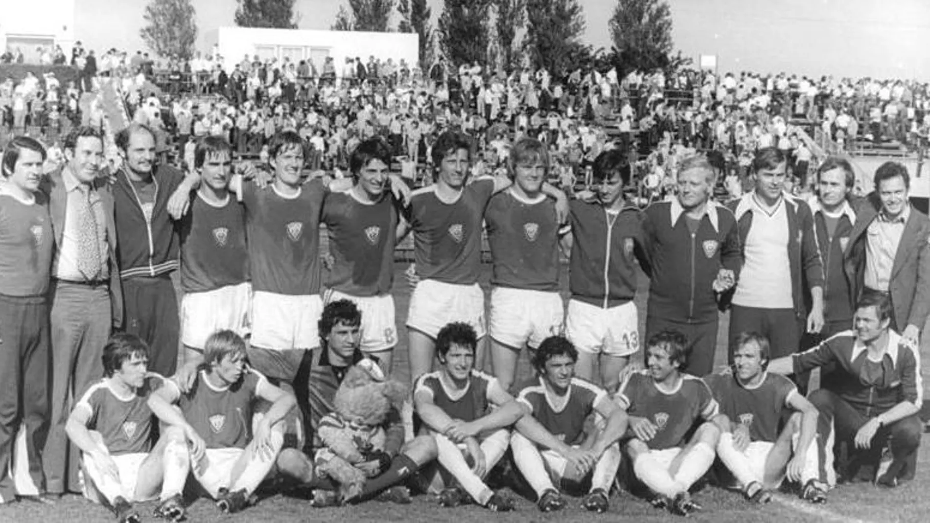 Plantilla del Dinamo de Berlín en 1979