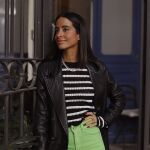 La influencer demuestra que los tonos vibrantes también son para el otoño