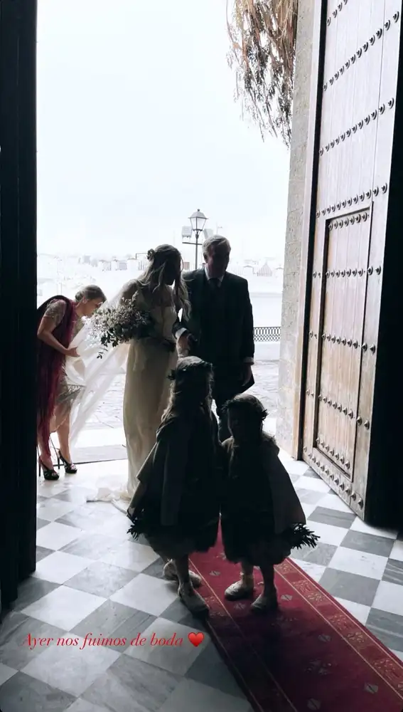 Tamara Falcó comparte una foto de la boda