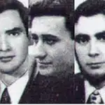 José Humberto Fouz, Fernando Quiroga Veiga y Jorge Juan García, los tres jóvenes gallegos, asesinados por ETA, cuyos cuerpos no han aparecido porque la banda no quiere decir dónde los enterró
