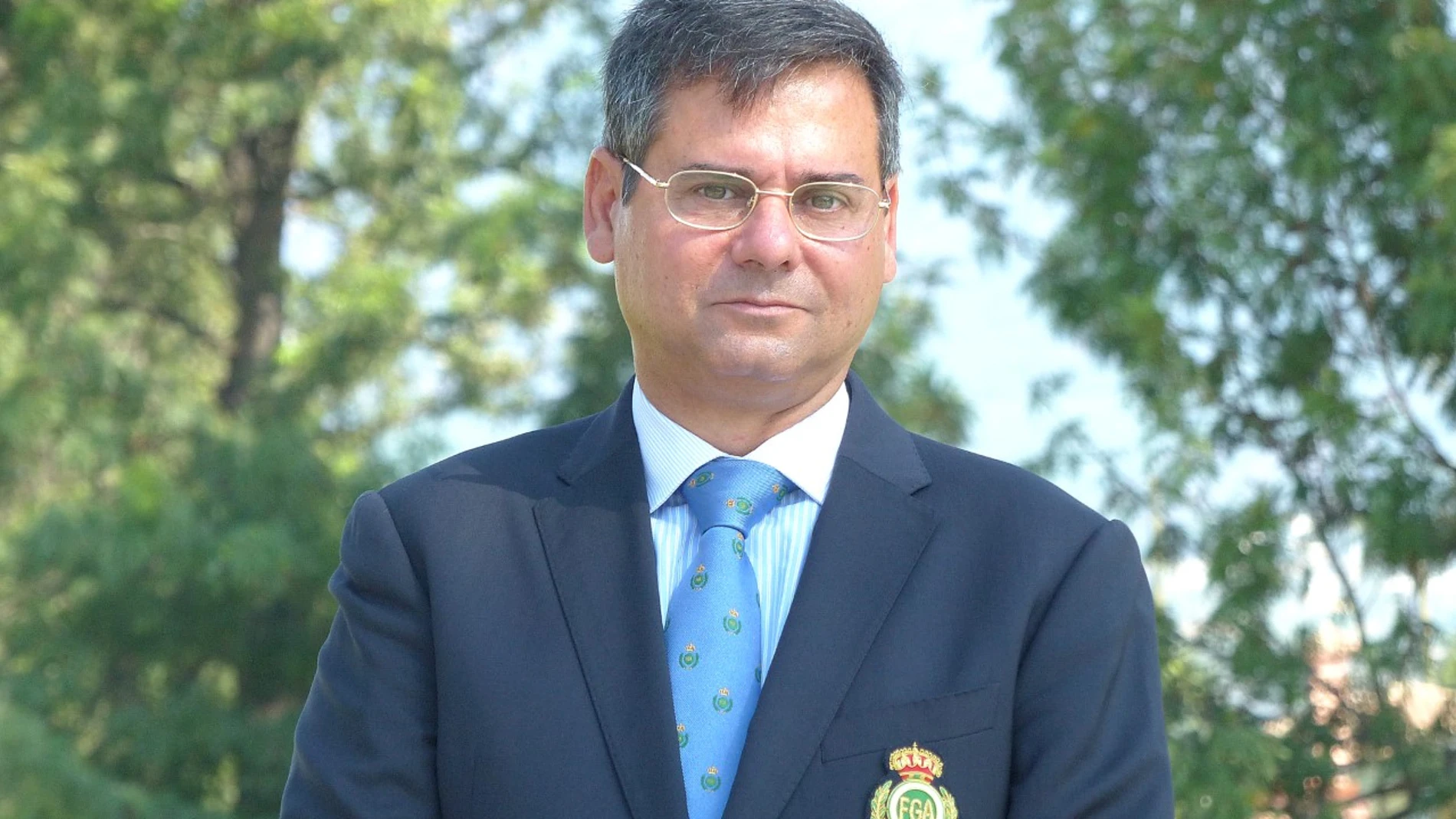 Pablo Mansilla, presidente de la Federación Andaluza de Golf