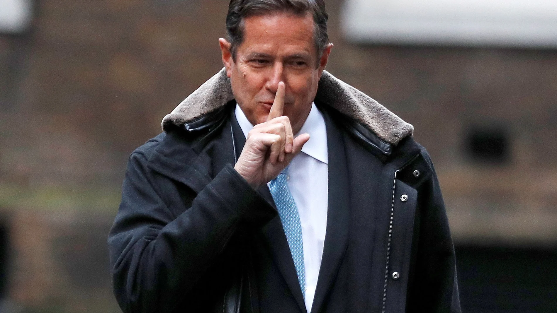 FILE PHOTO: Barclays' CEO Jes Staley arrives at 10 Downing Street in London, Britain January 11, 2018. REUTERS/Peter Nicholls/File Photo