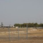 Imágenes del exterior de la base aérea de Morón de la Frontera. MARÍA JOSÉ LÓPEZ-EUROPA PRESS