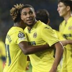 Arnaut Danjuma con el Villarreal.