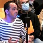 Djilali Benatia, esta mañana, en la Audiencia Provincial de Oviedo