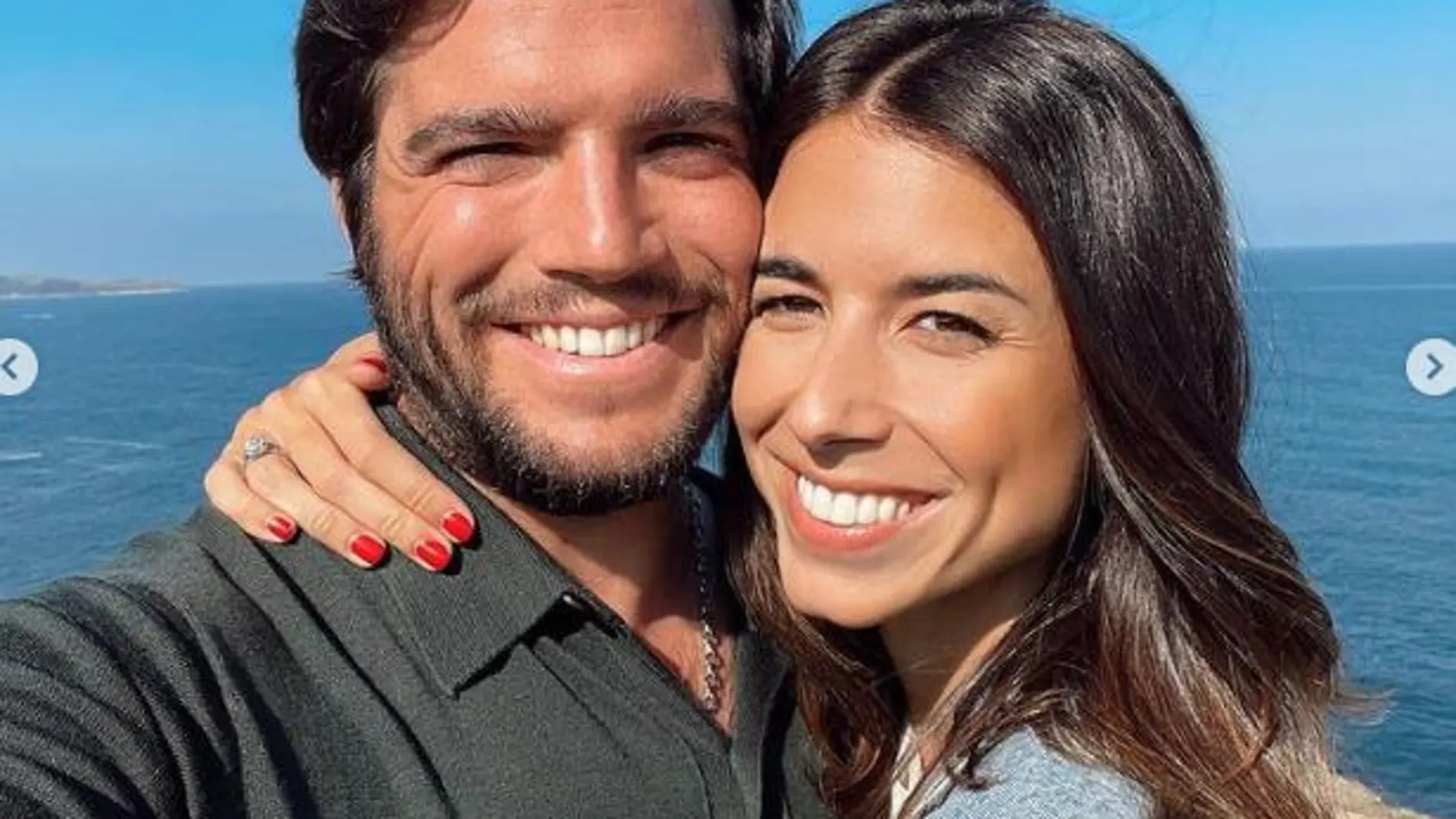 Laura Corsini y su novio Javier Ibáñez Fuertes