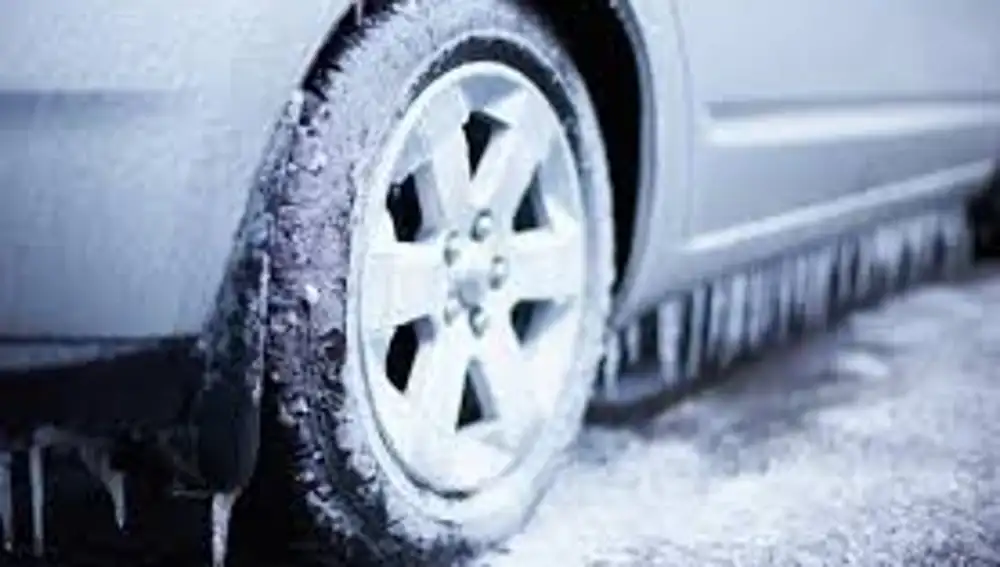 Los neumáticos pueden cuartearse con el frío y el hielo
