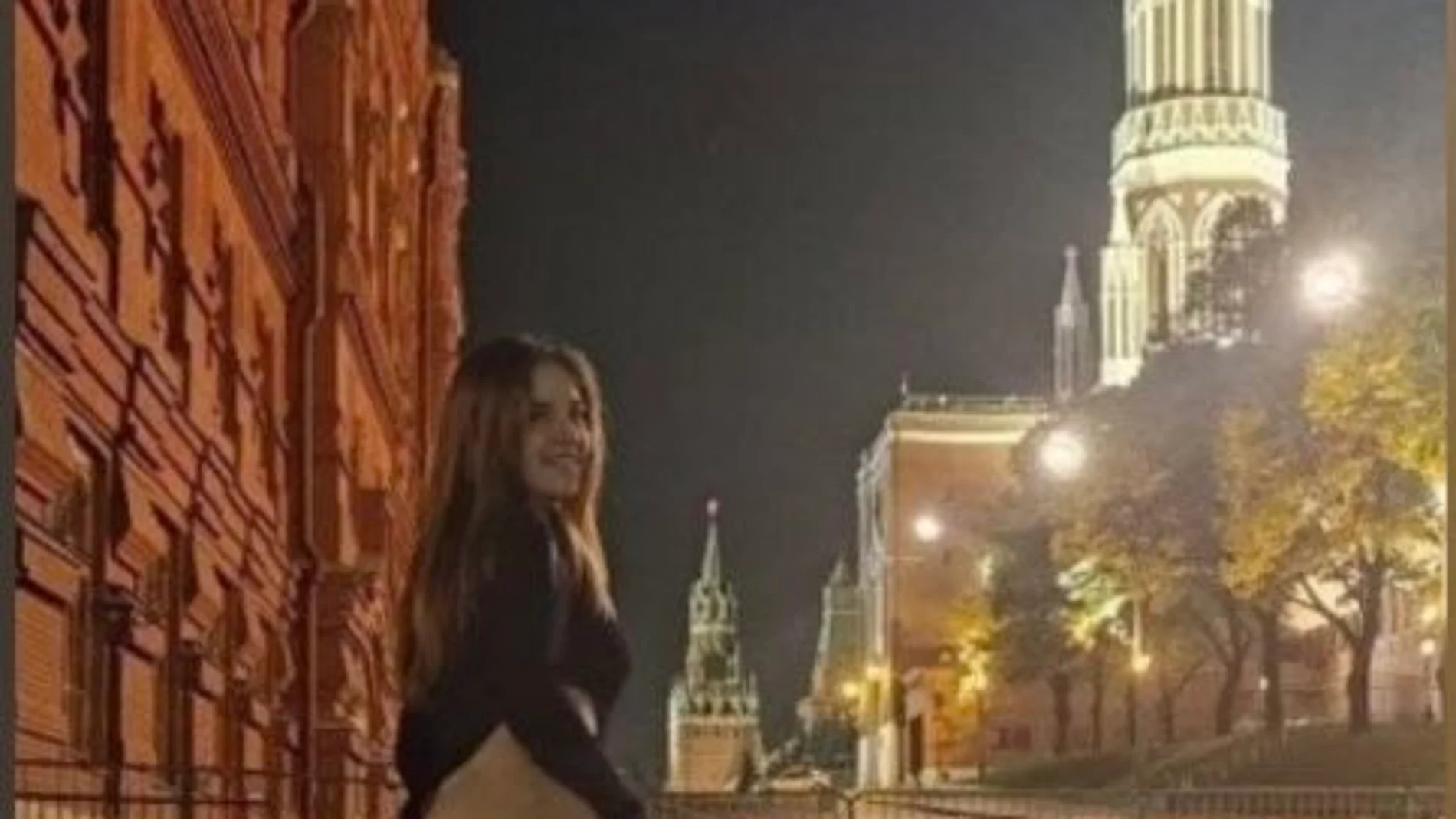 La joven Ksenia Damova con su "provocativa" foto