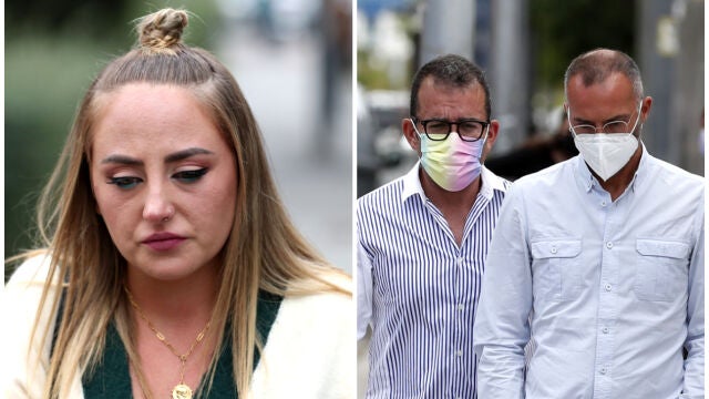 Rocío Flores, Óscar Cornejo y Adrián Madrid