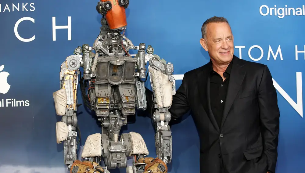 Tom Hanks, en la premier de &quot;Finch&quot; . Reuters