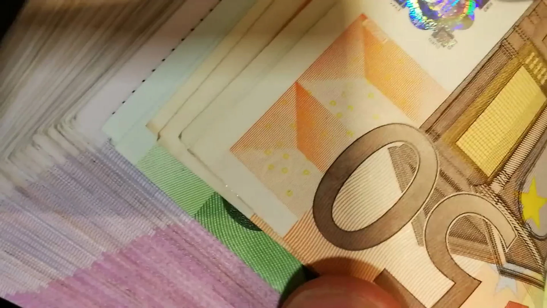 Los nuevos billetes de Euro