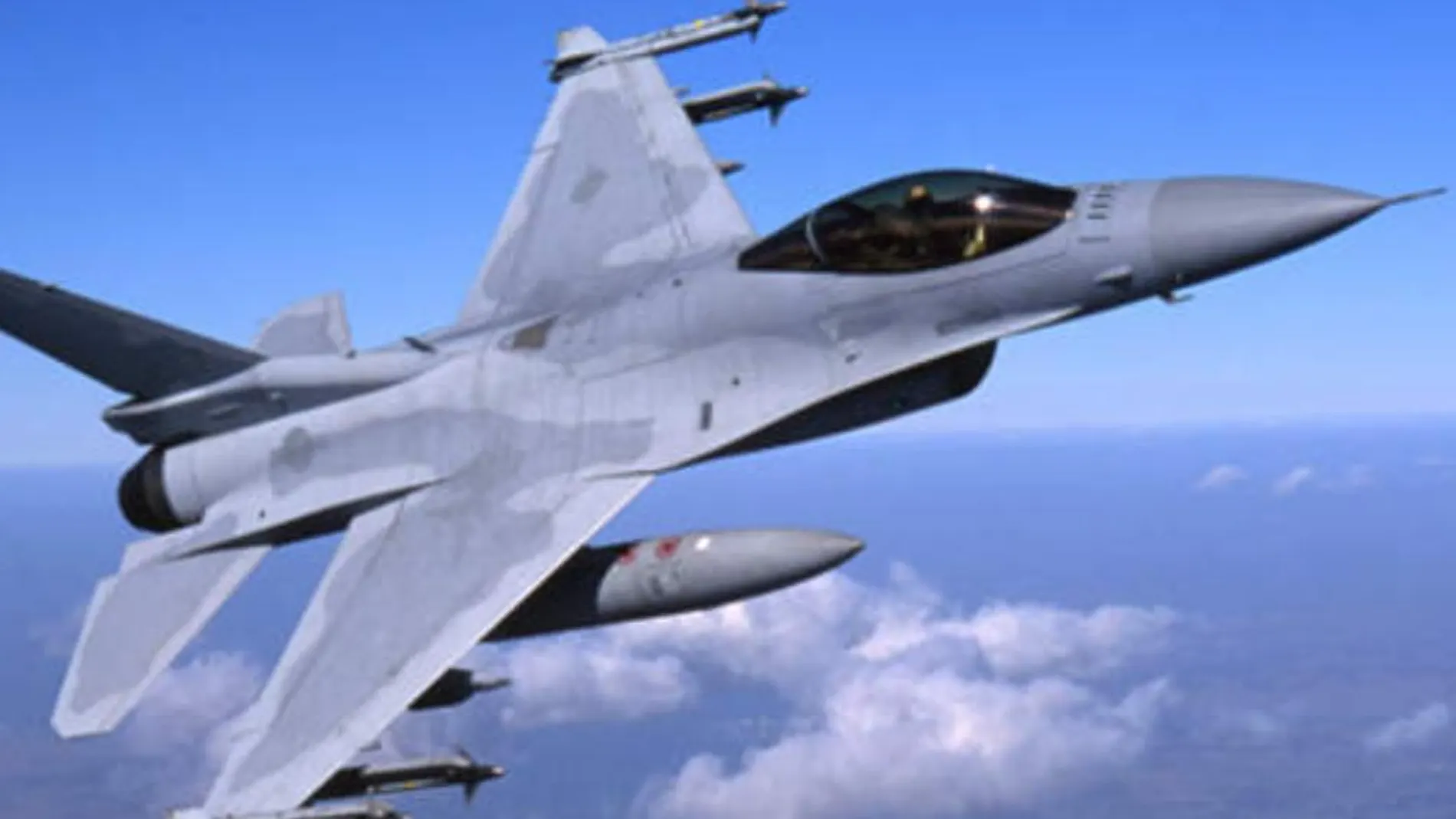 Un F-16 Viper como los que ha adquirido Marruecos