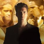 Un fotograma de la serie sobre el cantante Luis Miguel de Netflix
