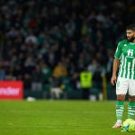 Nabil Fekir con el Real Betis.