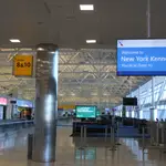Terminal del Aeropuerto Internacional John F. Kennedy de Nueva York07/11/2021