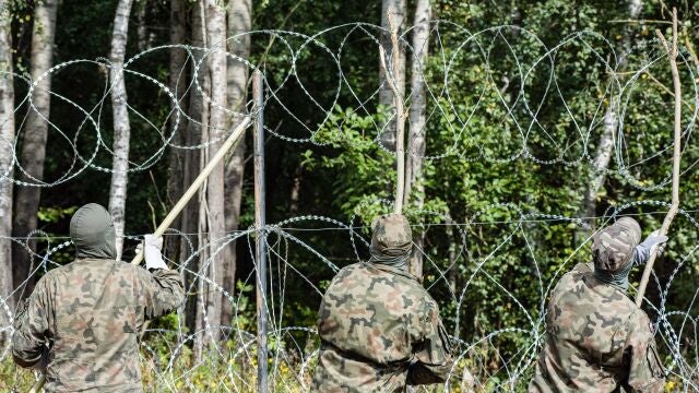 Refuerzo de la seguridad en la frontera entre Polonia y Bielorrusia (Foto de ARCHIVO)01/09/2021