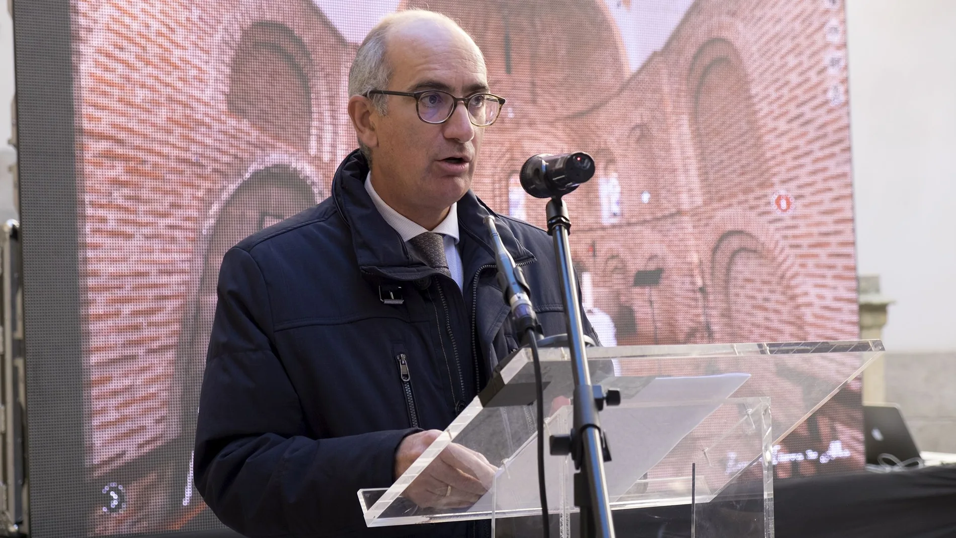 El presidente de la Diputación de Salamanca, Javier Iglesias, presenta el proyecto Salamanca Mudéjar