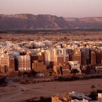 La ciudad de Shibam ubicado en Wadi Hadramaut, Yemen.