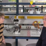 María del Pino Pérez, profesora y directora del Centro de Análisis del Medio Natural de la UCAV y Alberto Pascual, CEO Kerbest
