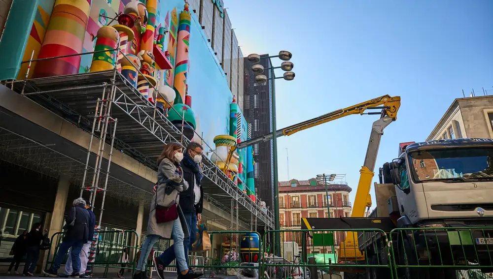Cortylandia 2021: vuelve el espectáculo navideño a Madrid tras el parón de la pandemia.