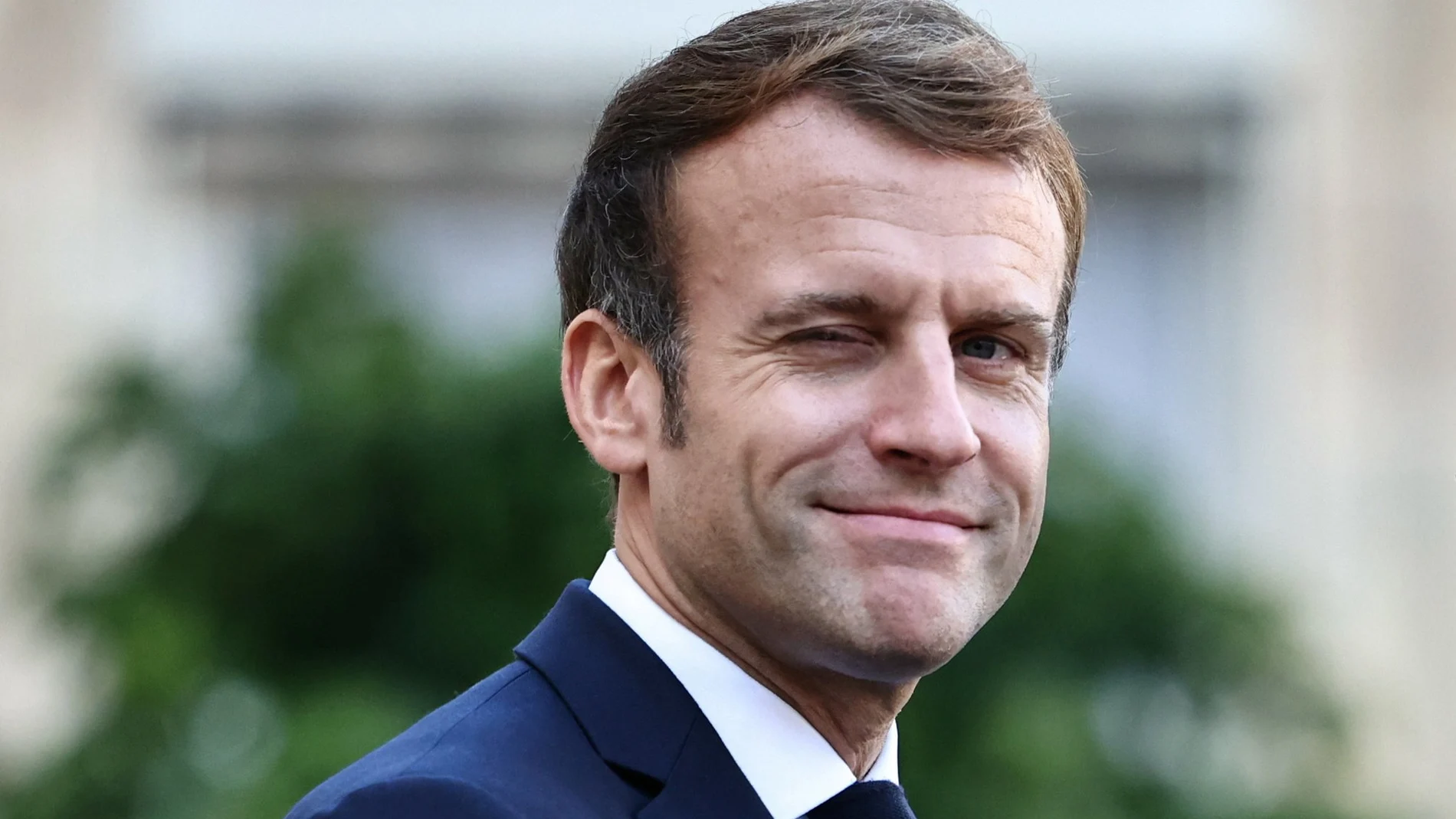 El presidente francés, Emmanuel Macron, en París