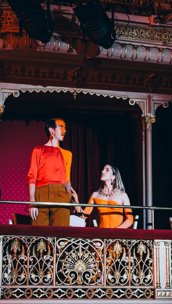 Marc Domingo y Cristina Martínez en el Teatro María Guerrero