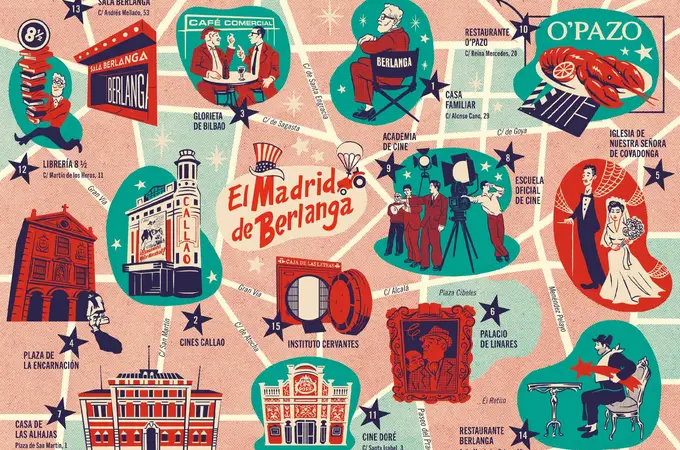 Tras las huellas de García Berlanga por Madrid en el centenario de su nacimiento