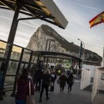 Frontera entre España y Gibraltar