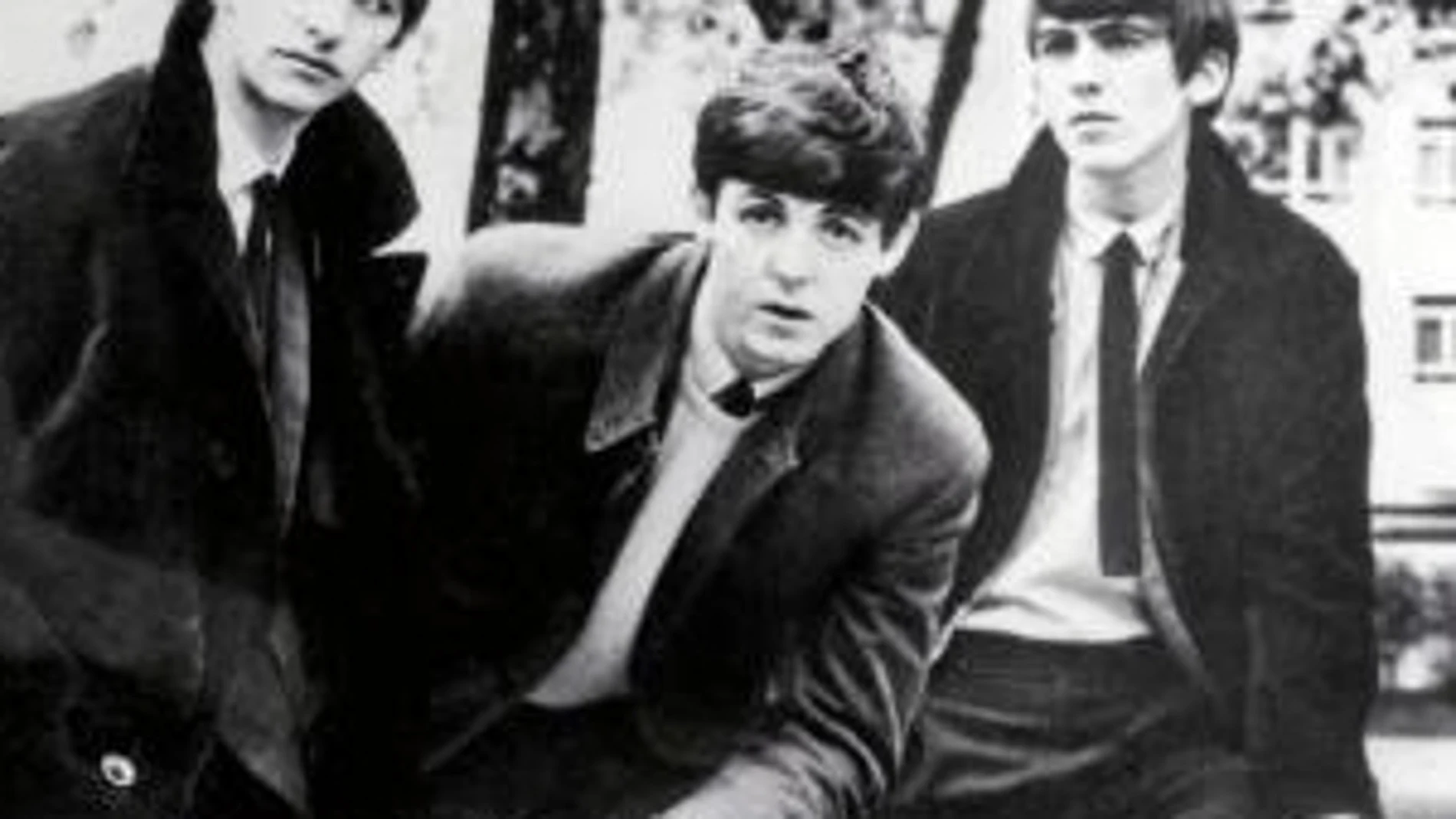 Ringo Starr, Paul McCartney y George Harrison cuando estaban en los Beatles
