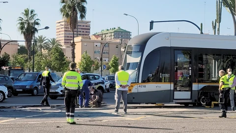 Un tranvía de Metrovalencia ha atropellado a un niño