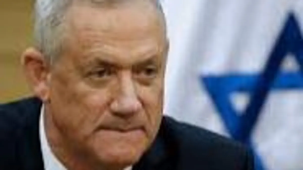 Gantz visita Estados Unidos en un claro desafío a Netanyahu que está en sus horas más bajas