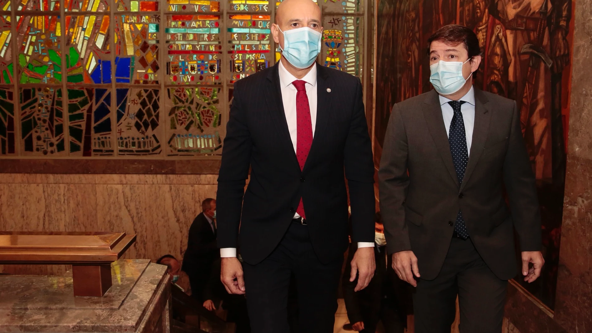 Fernández Mañueco y José Antonio Diez firmen un acuerdo de colaboración para impulsar el Parque Tecnológico de León