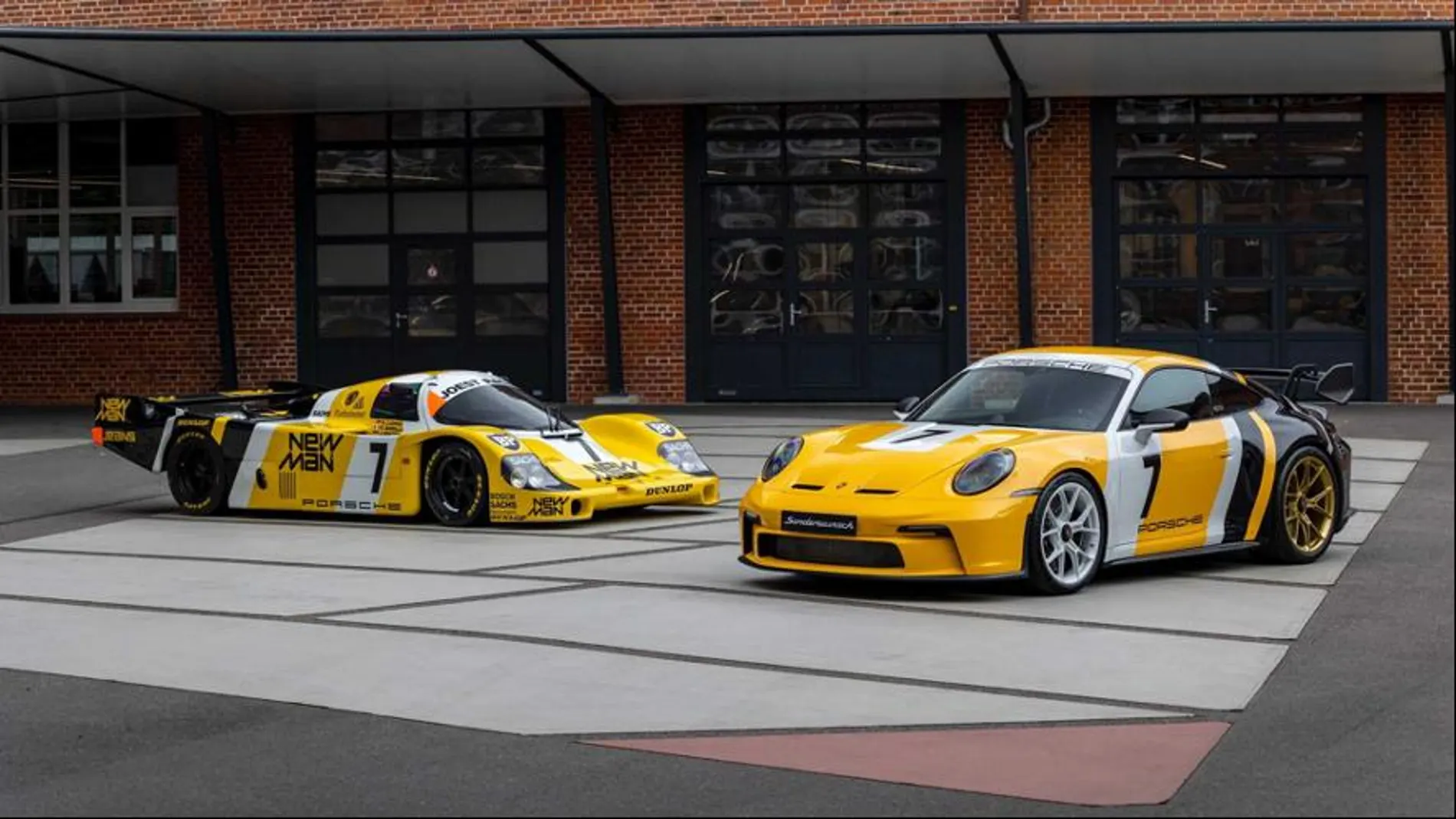 Porsche 956 y Porsche 911 GT3