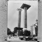 Las Torres Colón en construcción.