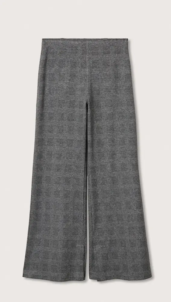 Pantalón con estampado en tono gris.