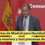 Propuestas de Madrid para Navidad: cribados masivos y test precenas de empresa