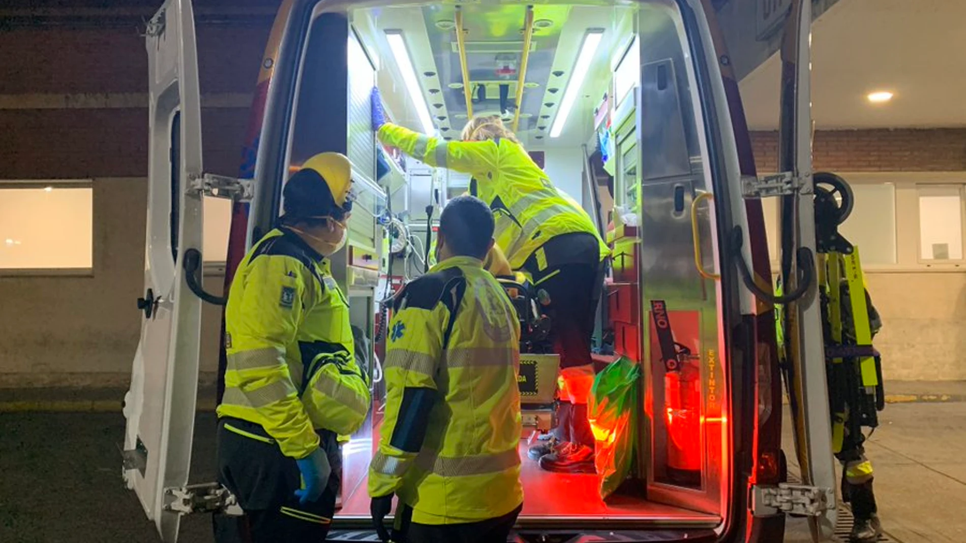 Servicios de emergencia en el accidente de Príncipe de Vergara