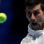Novak Djokovic está disputando el Masters. Después, jugará la Copa Davis