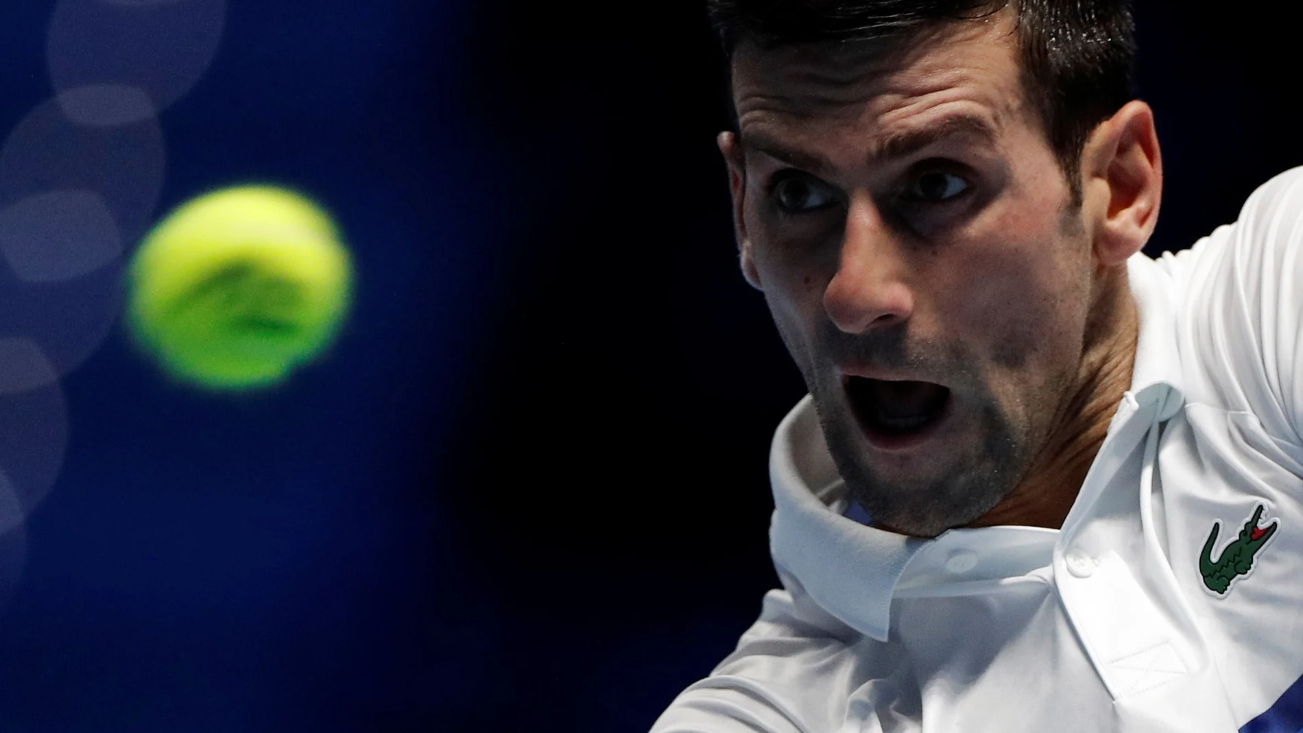 Novak Djokovic está disputando el Masters. Después, jugará la Copa Davis